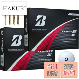 �y���������zBRIDGESTONE �u���a�X�g�� �S���t�{�[�� TOUR B X XS 2024�N ���f�� 2�_�[�X ���܂��t�� (X_�z���C�g_2�_�[�X)