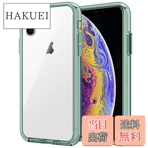 �y���������zJEDirect iPhonexs/iPhonex �P�[�X (5.8�C���`��piPhone X/Xs) ���΂݂Ȃ� �Ռ��z�� �o���p�[�J�o�[ �����h�~ �N���A�o�b�N (�~�b�h�i�C�g�O���[��)