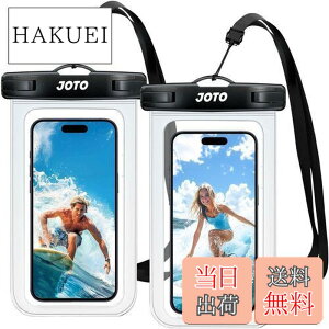 �y���������zJOTO [2�Z�b�g]�h���P�[�X IPX8�F�� �g�ѓd�b�p�h���C�o�b�O �ő�7.0�h�X�}�z�ɑΉ��\ �K�p�[���FiPhone 15 14 13 Mini Pro Max�EiPhone 12�E11�EXS�EAndroid �|�N���A