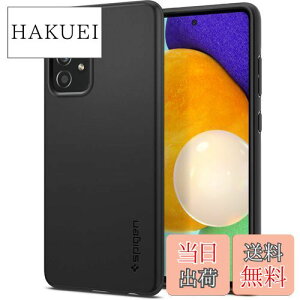 yzSpigen Galaxy A52 5G P[X SC-53B ɔ Yی ^ y wh~ }bgdグ VEtBbg ACS02314 (ubN)