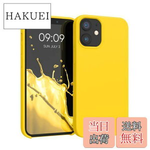 【送料無料】kwmobile スマホケース 対応: Apple iPhone 12 mini ケース - TPU リキッド シリコン カバー - 耐衝撃 傷防止 サラサラ Case