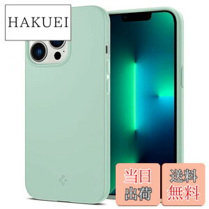 �y���������zSpigen iPhone13Pro�P�[�X �}�b�g�� �Ռ��z�� ���^ ���炳�� �ČRMIL�K�i�擾 ���ςȂ� ���ɔ� �����Y�ی� ���y�� �w��h�~ �C�菝�h�~ ���C�����X�[�d�Ή� �V���E�t�B�b�g ACS03493 (�~