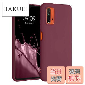 �y���������zkwmobile �X�}�z�P�[�X �Ή�: Xiaomi Redmi 9T �P�[�X - �ϏՌ� ����~�� �\�t�g TPU �V���R�� - �{���h�[�o�C�I���b�g