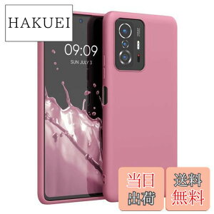 �y���������zkwmobile �X�}�z�P�[�X �Ή�: Xiaomi 11T / 11T Pro �P�[�X - �ϏՌ� ����~�� �\�t�g TPU �V���R�� - �_�[�N���[�Y