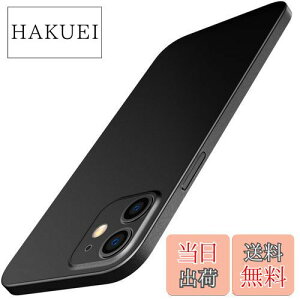 yzJEDirect ^(0.35mm) iPhone12 P[X 6.1C`p JY یJo[ y }bg PPn[h~j}XgP[X CX[dΉ (ubN)