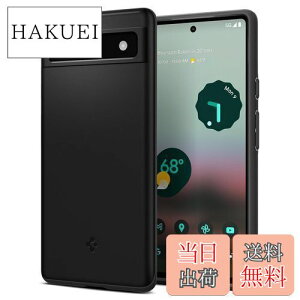 yzSpigen Pixel6a P[X ^ Yی C菝h~ ^Jo[ y wh~ Vv }bgdグ VEtBbg ACS04473 (ubN)