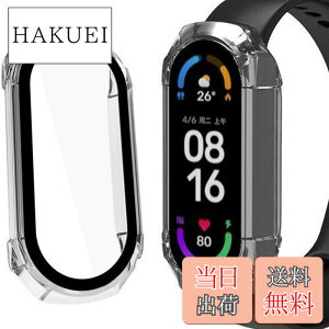 �y���������zMiimall�y��̌^�P�[�X+�t�B�����zXiaomi Mi Band 6/5/4/3 �P�[�X �S�ʕی� �w��h�~ �K���X�ގ� �����ߗ� �Ռ��z�� ���h�~ �V���I�~ Mi Band 6 �J�o�[ �C�A�h�~ �E���ȒP �y�� ���^�i�N��