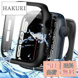 yzMiimallyV^3 in 1یhP[XzΉ Apple Watch Series 8 41mm/7 41mm P[X {̂Sʕی AbvEHb`8 2022 3in1 wʃJo[ KXtC ʃJo[ h V^P[X X|