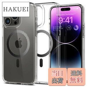 �y���������zSpigen iPhone14ProMax �P�[�X MagSafe�Ή� �}�O�l�b�g���� ���ςȂ� 2�d�\�� �ČRMIL�K�i�擾 �ϏՌ� ���菝�h�~ �}�O�Z�[�t �K�p�J�o�[ ���C�����X�[�d�Ή� �E���g���E�n�C�u���b�h �}