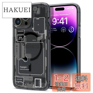 yzSpigen iPhone 14 Pro Max P[X MagSafeΉ }Olbg ςȂ 2d\ ČRMILKi擾 ϏՌ 菝h~ }OZ[t KpJo[ CX[dΉ EgEnCubh 