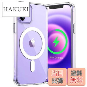 �y���������zJEDirect iPhone 12/12 Pro �}�O�l�b�g �P�[�X(6.1�C���`�p) MagSafe ���C�����X�[�d�Ή� �Ռ��z�� �o���p�[�J�o�[ �����h�~ �����o�b�N (�N���A)