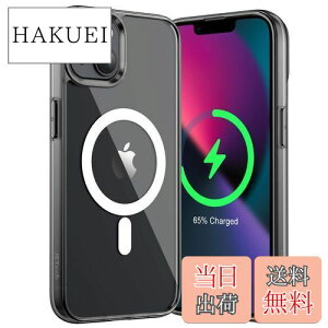 yzJEDirect iPhone 13 }Olbg P[X(6.1C`p) MagSafe CX[dΉ Ռz op[Jo[ h~ obN (ubN)