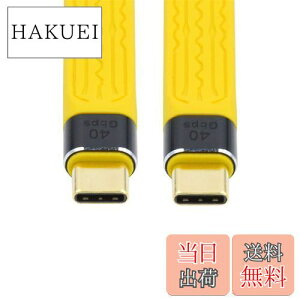 �y���������zcablecc �C�G���[ Type-C USB-C �I�X-�I�X USB4 40Gbps 100W 8K �t���b�g �X���� FPC �f�[�^�P�[�u�� �m�[�g�p�\�R��&�d�b�p 13cm