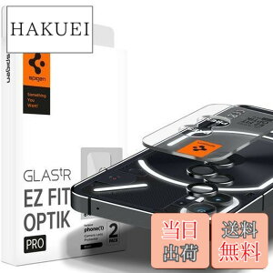 �y���������zSpigen EZ Fit Optik Pro �J�����t�B���� Nothing Phone (1) �p �\��t���L�b�g�t�� nothing phone 1 �Ή� �����Y�ی�t�B���� �u���b�N 2�Z�b�g