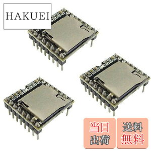 �y���������zKKHMF 3�� TF�J�[�h U�f�B�X�N�~�j SD MP3�v���[���[ �I�[�f�B�I ���� ���W���[���{�[�h Arduino DFPlay�ɑΉ�
