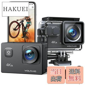 yzWOLFANG GA100 ANVJ y32GB[J[htz 4K 2000f h40M X|[cJ EFAuJ EISU␳ WiFi@\ 170°LpwbgJiO}