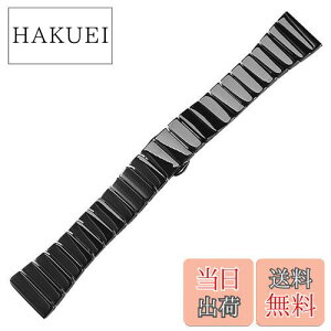 �y���������zMaKTech �T���X�����v6/5/4�p�Z���~�b�N�o���h�A�����s�[�X�X����20mm�����N�u���X���b�g�X�g���b�v�ASamsung Galaxy Watch 6 43/47/40/44mm,Galaxy Watch 5/4,Huawei GT 4/3-41/42mm�AWatch 3 41mm�ɑΉ� (�u