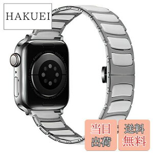 yzMaKTech Z~bNohA^XeXۛƃZ~bNxgAApple Watch 9/Ultra 2/SE/8/7/2023ɑΉ (41mm/40mm,Vo[/zCg)