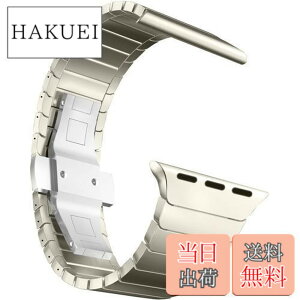 �y���������zMaKTech�X�e�����X�X�`�[�������̃����N�u���X���b�g�o���h�ɑΉ����܂��ƌ݊���������Apple Watch Series 9/Ultra 2/SE/8/7/2023 (41mm/40mm,�`�^���O���[)