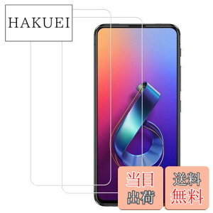 �y���������z�y2���Z�b�g�zKPNS ���{�f�ސ� �����K���X ASUS Zenfone 6 ZS630KL �p �K���X�t�B���� �����K���X �J�o�[ �ی�t�B����