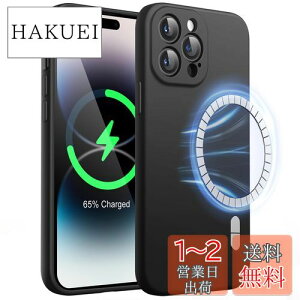 yzJEDirect iPhone14ProMax 6.7C`p (14 Pro Max) }Olbg VRP[X MagSafeΉ VL[\tg^b`̓dbJo[ JYی (ubN)