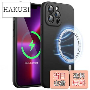 yzJEDirect iPhone 13 Pro 6.1C`p }Olbg VRP[X MagSafeΉ VL[\tg^b`̓dbJo[ JYی (ubN)