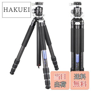 【送料無料】カーボン三脚 ARTCISE 10層カーボンファイバー材質 軽量トラベル三脚 全高1650mm 2023年 デザイン 29mmパイプ径 四段ナットロック式 撮影三脚 三段開脚 一脚伸縮可変式 プロカメラ三