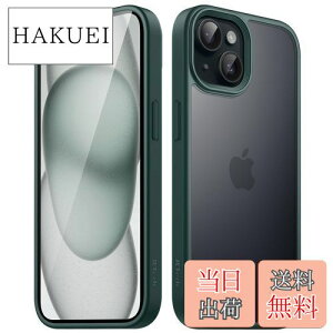 yzJEDirect }bgP[X iPhone 15 Plus 6.7C`p ϏՌ~^[O[h̗h~ ̔̔wʓdbJo[ wh~ (ZΐF)