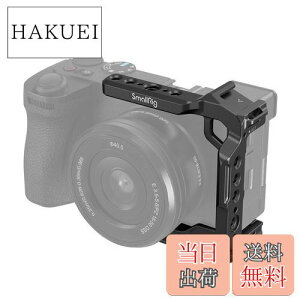 yzSmallRig Jpn[tP[W P[WT|[g Sony Alpha 6700 / 6600 / 6500 / 6400p AJ^CvpNCbN[Xv[g V[}EgtJrfIP[W 1/4''-20 & 3/8''-