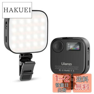 yzUlanzi U60 LEDrfICg ^ Nbvt NCbN[X 360°RGB 2500-9000KFx Px 2500mAh Type-C [d ⏕Ɩ BeCg JCg DJI Osmo Pocket Action Mobile/Gop