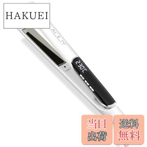 �y���������zAliliy �w�A�A�C���� 24mm�v���[�g �`�^���w�A�A�C���� �����v���[�g �w�A�X�g���[�g�i�[ 2way �J�[��&�X�g���[�g �疜���}�C�i�X�C�I�� �X�g���[�g�A�C���� 100~230�x �ɂ܂Ȃ� �w�A