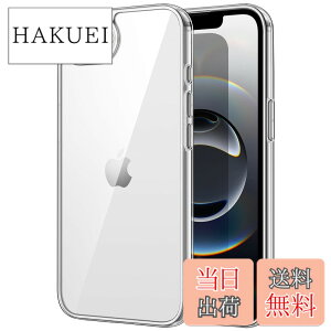 �y���������zJETech iPhone 16e 6.1�C���`2025�p �P�[�X ���΂݂Ȃ� �Ռ��z�� �o���p�[�J�o�[ �����h�~ �N���A�o�b�N (�N���A)