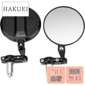 �y���������zKEMIMOTO �o�[�G���h�~���[ �o�C�N ���E�Z�b�g �n���h���o�[�a13-21mm�Ή� �o�C�N�~���[ �ی^ �Ԍ��Ή� CNC�A���~�� �|�� �y�� �I�[�g�o�C�~���[ �ėp�~���[ �p�x�����\ �܂肽