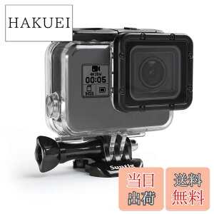 �y���������zSuptig�P�[�X�n�E�W���OGopro Hero 5�p�h���P�[�XGopro Hero 7 Black Hero 6 Hero 2018�A�N�V�����J����Waterpoof 147ft�i45M�j