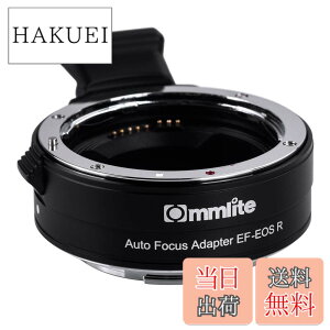 �y���������zCommlite CM-EF-EOSR �}�E���g�A�_�v�^�[ EOSR�Ή� �����Y�A�_�v�^�[ �����O �}�E���g�ϊ��A�_�v�^�[ AF �i�蒲�� IS��U��␳ �L���m�� EF/EF-S�����Y��Canon EOS R/RF �V���[�Y �~���[���X