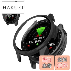 �y���������zJIAYJP for �K�[�~��(GARMIN) Approach S44 �p �P�[�X �K���X�t�C���� ��̌^�P�[�X PC+�K���X�f�� �w��h�~ �ϏՌ� �����ȒP �����ߗ� �S�ʕی� �����^ �K�[�~��(GARMIN) Approach S44 �J�o�[ (
