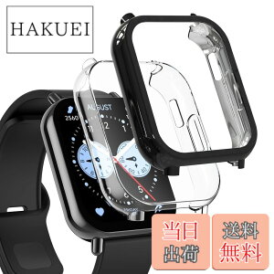�y���������zHianjoo 2���� Xiaomi Redmi Watch 5 Lite �Ή� �P�[�X �t�B���� [�ی�J�o�[ + �t�B���� ��̌^] Xiaomi Redmi Watch 5 Lite �Ή� �J�o�[ TPU�f�� �\�t�g�P�[�X �S�ʕی� �ی�t�B���� �Ռ��z�� ��