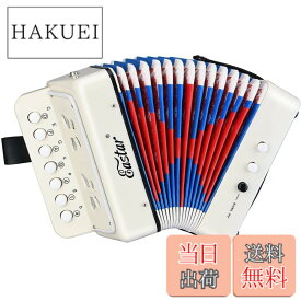 【送料無料】Eastar ピアノアコーディオン 10鍵 初心者セット 子供向け 楽器 ホワイト