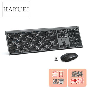 �y���������ziClever �L�[�{�[�h���C�����X�L�[�{�[�h�}�E�X�Z�b�g���{��JIS�z�� �É� �����^ type c�[�d�� �t���T�C�Y �e���L�[�t�� �}�E�X3�i���߉\DPI ����2.4G �p�\�R��PC Windows/Mac�Ή� IC-BK23