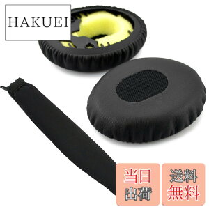 �y���������zGeekria �C���[�p�b�h + �w�b�h�o���h �{�[�Y Bose QC3 ON EAR, QuietComfort 3 ���Ή������p �C���[�N�b�V���� (�u���b�N) �Z�b�g