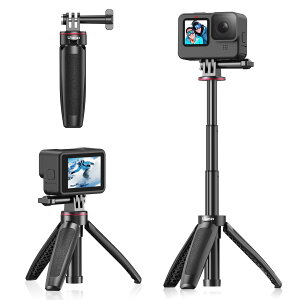 �y���������zUlanzi ���B��_ GoPro�p �Z���J�_ 3�i�L�k 3way���B��_ �L�k��r �O�r �S�[�v���p DJI OSMO ACTION/OSMO POCKET�p �A�N�V�����J���� vlog �A�N�Z�T���[