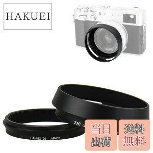 �y���������zJJC ���^�� �����Y�t�[�h �˂����ގ� Fuji X100VI X100V X100F X100T X100S X100 X70 �ɑΉ� LH-X100 �t�[�h & AR-X100 �A�_�v�^ �݊� ����