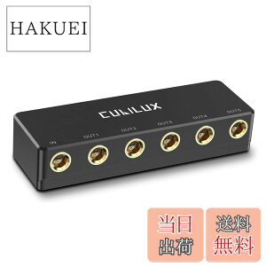 �y���������zCubilux 5�E�F�C6.35mm�C���z�����z��A1���� 5�o�� 6.35 mm�}���`�I�[�f�B�I�X�v���b�^�[�A�����X�^�W�I�w�b�h�z���ڑ��A�M�^�[�A�d�q�s�A�m�A�y��M������@