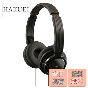 �y���������zJVC HA-S200-B ���^�w�b�h�z�� �܂肽���ݎ� DJ���[�X���f�� �u���b�N