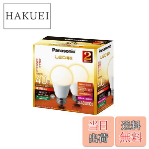 �y���������z�p�i�\�j�b�N LED�d�� �������a26mm �d��40W�`���� �d���F����(4.9W) ��ʓd���E�L�z���^�C�v 2�� ���`���Ή� LDA5LGK40ESW2T