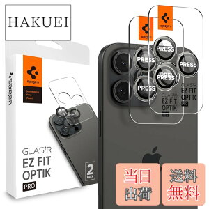 �y���������zSpigen iPhone 16 Pro �J�����ی�t�B���� iPhone 16 Pro Max �Ή� 9H�d�x�����K���X �u���C�g�V���o�[ iPhone16Pro/iPhone16ProMax�Ή� �����Y�v���e�N�^�[ 2����