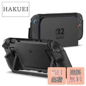 �y���������zSpigen Switch2�Ή��P�[�X �O���b�v�� �h�b�N�Ή� �ی�J�o�[ �X�C�b�`2�P�[�X �f���A���E�O���b�v ACS09310�i�u���b�N�j