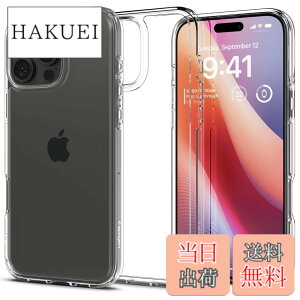 �y���������zSpigen �y�n��18�N�̋Z�p�́ziPhone 16 Pro Max �P�[�X �N���A ���� �X�g���b�v�z�[�� �ČRMIL�K�i �o���p�[ �ϏՌ� �E���g���E�n�C�u���b�h ACS07992 (�N���X�^���E�N���A)