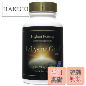 �y���������zSAIO L-���W���S�[���h�iL-Lysine GOLD�j 400�� x1�� �T�C�I ���W�� �����ܗL�H�i ���{�� Zinc L-���W�� ���� ��������