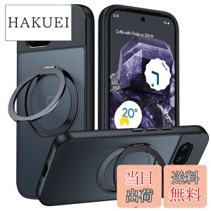 �y���������zPixel 8a �p �P�[�X Magsafe�Ή� Google �s�N�Z��8a �J�o�[ 360°��]�X�^���h Uovon �X�}�z�P�[�X �g�уP�[�X ���C�����X�[�d �ԍڃz���_�[ �Ή� �X�g���b�v���t�� ������ �w��h�~ ���h